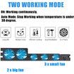 Cooling Fan for PS4 PRO, USB External Cooler 5 Fan Turbo Temperature Control Compatible with Sony Playstation Pro Gaming Console