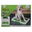46x34x5cm Dog Grass Pad Tray Portable Puppy Turf Potty Reusable Training Pads Pee Baffle Artificial Grass Easy Maintenance Dog Training Tool Ideal