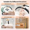 Led Floor Lamp Fill Light Beauty Half Moon for Eyelash Extension Tattoo Salon Spa Facial Nail Makeup Adjustable Brightness