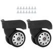 2Pcs Luggage Suitcase Trolley Universal casters Travel Spinner Replacement casters Quiet Repair Suitcase Smooth