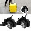 2Pcs Luggage Suitcase Trolley Universal casters Travel Spinner Replacement casters Quiet Repair Suitcase Smooth