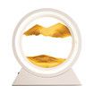 21cm USB POWER 3 mode light Moving Sand Art Light 3D Deep Sea Sand Relaxing Sand Drawing Picture Birthday Christmas Housewarming gift Desk Home Office GOLD