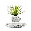 Levitating Plant Pot Magnetic Display Home Office Decor Homewarming Birthday Gift Marble Floating Planter Modern Indoor Ornament