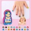 520pcs Kids Nail Art Stickers DIY Makeup Manicure Girl Party Favors Self Adhesive Multi-PurposeChildren's Day