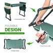 Garden Kneeler and Seat with Thicken & Widen Soft Kneeling Pad,Heavy Duty Foldable Gardener Stool with 2 Tool Pouches,Gardening Gifts for Women Mom Men