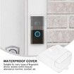 Plastic Rain Cover Waterproof Doorbell Cover Door Bell Waterproof Shell Doorbell Waterproof Clear Cover Transparent Rainproof Doorbell