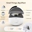 LED Light Automatic Electric Nail Clippers with Nail Debris Storage, USB Rechargeable Safety Nail Trimmer, Electric Nail File,White
