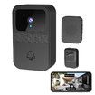 Smart Video Doorbell, Wireless Doorbell Camera, WiFi Video Doorbell Camera with Chime, Two-Way Audio, IR Night Vision, Remote Video Calling, Cloud Storage