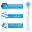 Replacement Brush Heads for Oral B Compatible Electric Toothbrush Heads, 4 Precision