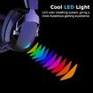 Wireless Gaming Headset with Detachable Noise Cancelling Microphone, 2.4G Bluetooth USB 3.5mm Wired Jack 3 Modes Wireless Gaming Headphones for PC, PS4, PS5, Mac, Switch, Phone, Tablet