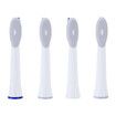Pulsonic Slim Replacement Toothbrush Heads for Precise Teeth Cleaning,4 Pcs