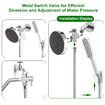 Pet Bath Shower Universal Interface Built-in Silicone Filter Dog Wash Shower Head Grooming Brush