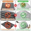 4pcsWashable Chicken Nesting Pad Nesting Box Liners Soft Chicken Box Nest Mat Reusable Chicken Bedding Portable Chicken Coop Accessories