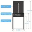 Solar Power Motorised Chicken Coop Door Automatic Pet Door Opener Battery Timer Controlled Poultry Security