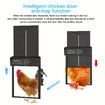 Solar Power Motorised Chicken Coop Door Automatic Pet Door Opener Battery Timer Controlled Poultry Security