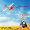 RC Plane P51D Mustang RTF for Beginners,2.4Ghz 4CH Remote Control Airplane Easy to Fly with Gyro Stabilization,Outdoor Hobby Toy Gift (Red)