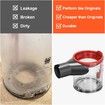 Clear Dust Bin Replacement for Dyson V7 V8 SV10 SV11 Vacuum Cleaner Part No. 96769901 Home Cleaning Suction Accessory