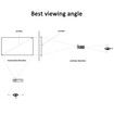 Portable 4K Projector Screen Simple Curtain Anti-Light 80 Inches Projection Screens For Home Outdoor Office Projector