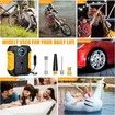 Air Compressor Tire Inflator, Digital Air Compressor Portable with LED Light 12V DC, 150PSI Auto Pump Portable Tire Inflator for Car, Bicycle, Motorcycle