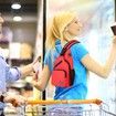 Crossbody Sling Backpacks Sling Bag for Men Women Hiking Daypack with Earphone Hole Travel Daypack Color Red