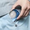 Mini Electric Shaver, New Mini Electric Razor Portable Shaver for Men, Waterproof USB Rechargeable Shaver Electric Beard Trimmer (Blue)