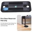 Clean Reservoir Cleaning Pad, Reservoir Pad Replacement Universal Plastic, for iRobot Braava 380t 390t 320 Mint 5200C