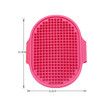 4 PCS New Grooming Pet Shampoo Brush Soothing Massage Rubber Bristles Curry Comb for Dogs And Cats Washing