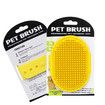 4 PCS New Grooming Pet Shampoo Brush Soothing Massage Rubber Bristles Curry Comb for Dogs And Cats Washing