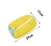 Shoe Bag Cleaning Bag for Washing Machine Portable Reusable Shoe Bag for Laundry in Yellow