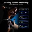 Bark Collar Dog Bark Large Medium Small Dogs Rechargeable Anti Barking Training Collar with 8 Adjustable Sensitivity,Bark Shock Collar Beep Black
