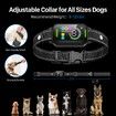 Bark Collar Dog Bark Large Medium Small Dogs Rechargeable Anti Barking Training Collar with 8 Adjustable Sensitivity,Bark Shock Collar Beep Black