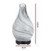 Devanti Aromatherapy Aroma Diffuser Essential Oil Humidifier LED Glass Marble