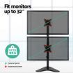 Artiss Monitor Arm Stand Dual Mount HD LED TV Bracket Holder Freestanding