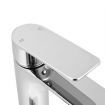 Bathroom Tap Wall Bath Spout 180 Swivel Bathtub Shower Mixer Round Chrome