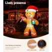 Jingle Jollys Christmas Inflatable Bear Doll 2.4M Outdoor Decorations Lights