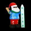 Jingle Jollys Christmas Inflatable Santa 1.6M Outdoor Xmas Decorations Lights
