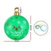 Jingle Jollys Christmas Inflatable Ball 60cm Decoration Giant Bauble Green