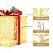 Jingle Jollys Christmas Lights 48 LED Fairy Light Gift Box 3pcs Decorations
