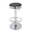 iLife 4 x PU Leather Bar Stool Kitchen Furniture Chairs 7009 Black