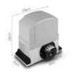 Automatic Sliding Gate Opener - 1200KG - 6M with Hardware Kit