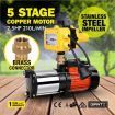 Giantz Multi Stage High Pressure Water Pump Garden Farm Rain Tank Irrigation