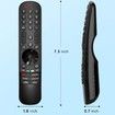 Replacement for LG Magic Remote with Pointer and Voice Function,AN-MR23GA for LG TV Magic Remote,Compatible with 2023 LG Smart TV OLED B3 C3 G3 Series UR8000 Series