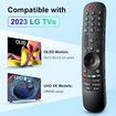 Replacement for LG Magic Remote with Pointer and Voice Function,AN-MR23GA for LG TV Magic Remote,Compatible with 2023 LG Smart TV OLED B3 C3 G3 Series UR8000 Series