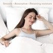 1Pcs 100% Pure Mulberry Silk Pillowcase for Hair and Skin, Allergen Resistant Dual Sides, 600 Thread Count Silk Bed Pillow Cases with Hidden Zipper, Standard Size,51 x 66 cm, White