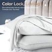1Pcs 100% Pure Mulberry Silk Pillowcase for Hair and Skin, Allergen Resistant Dual Sides, 600 Thread Count Silk Bed Pillow Cases with Hidden Zipper, Standard Size,51 x 66 cm, White