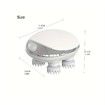 Scalp Massager,Portable Head Massager With 4 Massage Claws,Handheld Head Scratcher For Hair Care Relaxation,Gifts For Men Women Dad Mom