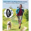Dog Shock Collar for Dog Training & Behavior Aid, Up to 3300FT Remote Range Training Collar with 4 Training Modes, Voice Call, Vibration (1-10), Beep(1-10), Safe Shock (1-10)