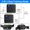 2 in 1 Wireless Dog Fence, Pet Electric Containment System, Waterproof Dog Training Collar with Remote Boundary, Adjustable Radius Range 16ft to 393ft, Harmless, for All Dogs,for 1 dog
