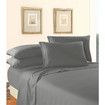 Luxury Soft 1500 Premier 4 Piece Premium Hotel Quality Wrinkle Resistant Coziest Bedding Set, All Around Elastic Fitted Sheet,198 x 203 x 40 cm, King, Gray