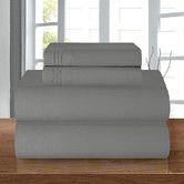 Luxury Soft 1500 Premier 4 Piece Premium Hotel Quality Wrinkle Resistant Coziest Bedding Set, All Around Elastic Fitted Sheet,198 x 203 x 40 cm, King, Gray